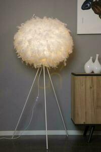 Lampa podłogowa Lucide Goosy biała tkanina 142 cm E27 71767/50/31 small 2