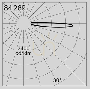 Oprawa najazdowa BEGA 84269K3 grafitowa 13W - 3000K 1 sektor światła 180° - Nośność 4000kg small 2