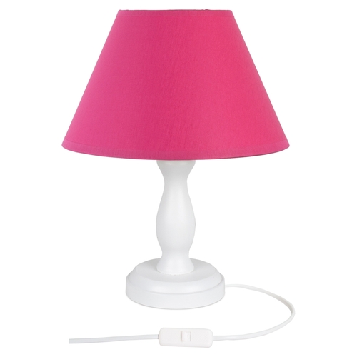 Sprawdź Lampa stołowa Hellux Stefi1 4102122 różowa E14 28 cm