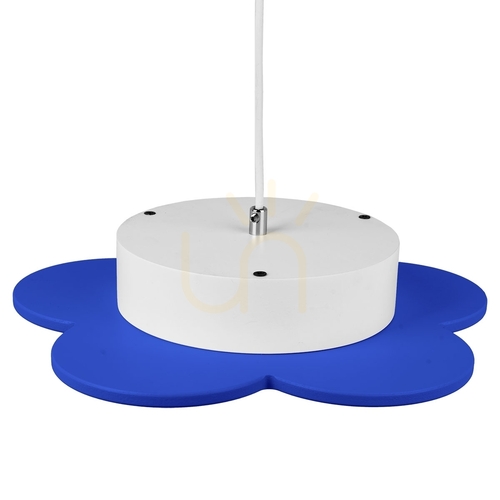 Sprawdź Lampa wisząca dla dzieci Hellux Fiore LED 9550108 granatowa