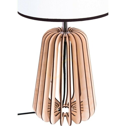 Sprawdź Lampa stołowa Hellux Dolio E27 biała 51 cm 4210350