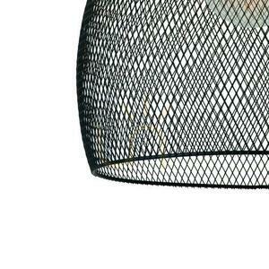 Lampa wisząca Lucide MESH czarna metalowa vintage 28 cm 43404/28/30 small 5