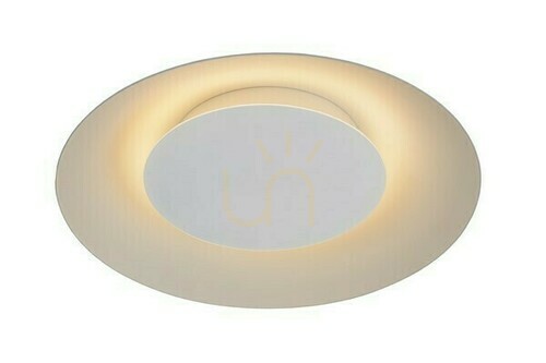 Sprawdź Plafon Lucide FOSKAL 79177/12/31 LED 12W biały 34,5 cm metalowy