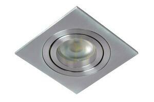 Oczko sufitowe wpuszczane Lucide TUBE GU10 srebrne 22955/01/12 small 1