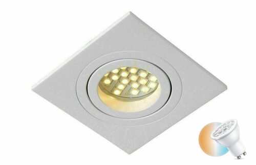 Sprawdź Oprawa wpuszczana Lucide TUBE biała GU10 LED CCT 22955/01/31