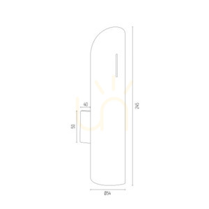 Kinkiet ARGON Akron chrom 2xG9 2-punktowy 1038 small 3