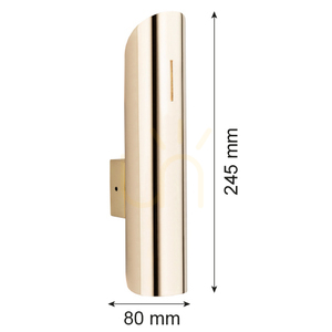 Kinkiet ARGON Akron mosiądz 2xG9 1039 small 3
