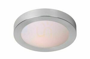 Plafon łazienkowy Lucide FRESH srebrny IP44 2xE27 35 cm 79158/02/12 small 0