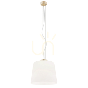 Lampa wisząca ARGON BERKLEY opal mat mosiądzowana E27 4689 small 1