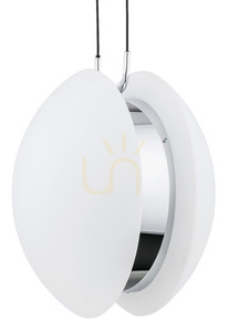 Lampa wisząca ARGON BUFFALO opal mat chromowana E27 4678 small 2