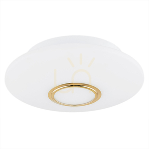 Plafon Argon Chicago 2xE27 Opal Mat Biały Mosiądzowany 400 mm 1030 small 1
