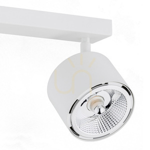 Plafon Argon Clevland 2xGU10 biały struktura 1031 BZ small 2
