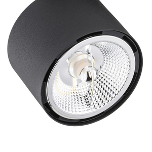 Plafon Argon CLEVLAND 2xGU10 czarny struktura 1032 BZ small 2