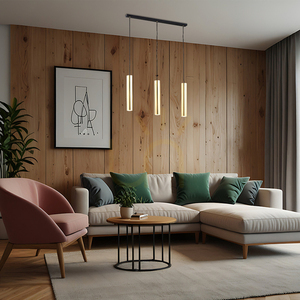 Lampa wisząca Argon Gomera Plus 3xGU10 mosiądz czarny 6113 small 2