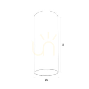 Plafon Argon Tyber Plus mosiądz GU10 4761 small 4