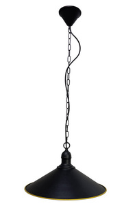 Lampa loftowa wisząca Jet Black E27 60W, nowoczesna lampa nad wyspę small 4