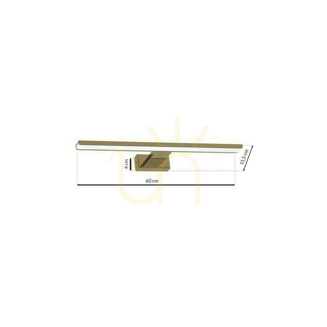 Zobacz Mosiądz Kinkiet Shine Brass 13,8 W Led IP44 Mosiądz Kinkiet Shine Brass 13,8 W Led IP44