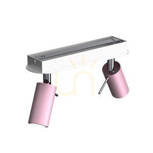 Różowa Lampa Sufitowa Preston Pink/White 2x Mini Gu10 small 6