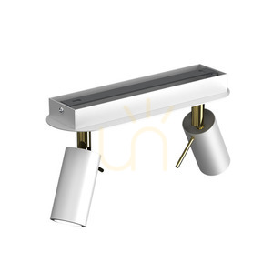 Biała Lampa Sufitowa Preston Gold/White 2x Mini Gu10 small 6