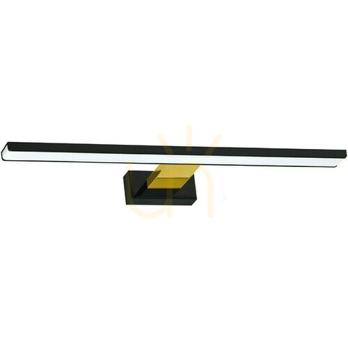 Sprawdź Czarny Kinkiet Shine Black/Gold 60 cm 13,8 W LED IP44