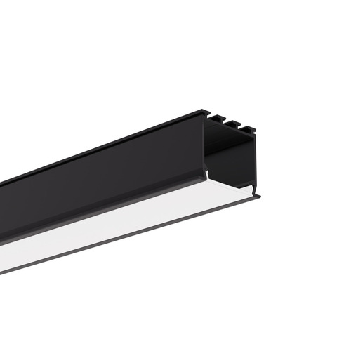Sprawdź Profil aluminiowy LED LOKOM czarny anodowany 2m podtynkowy