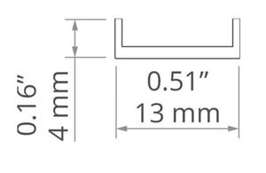 Osłona profilu LED LIGER mleczna 1.05m 1 Osłona profilu LED LIGER mleczna 1.05m small 1