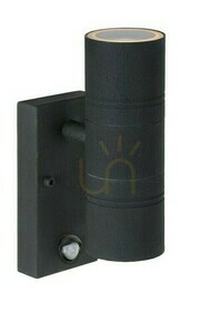 Kinkiet Zewnętrzny Lucide ARNE-LED Czarny IP44 LED 2xGU10 z Czujnikiem Ruchu small 5
