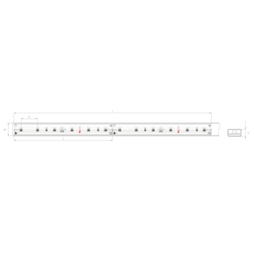 Sprawdź Taśma LED  WP-K-40-1210-24V 4.8W/m