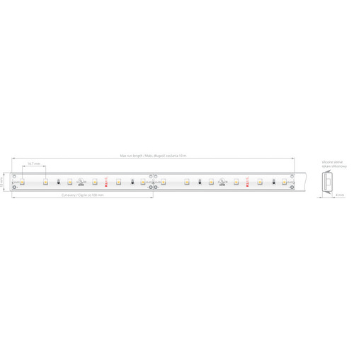 Sprawdź Taśma LED 8KWP-K-40-1210-24V 4.8W/m