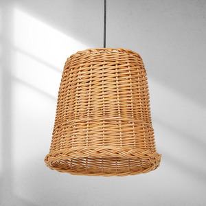 Drewno Lampa Wisząca Vimini Natural Wood 1x E27 small 2