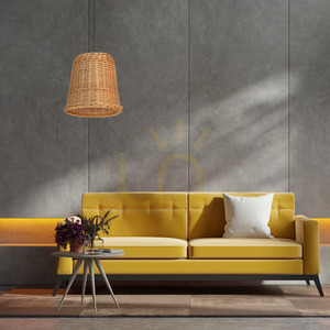 Drewno Lampa Wisząca Vimini Natural Wood 1x E27 small 3