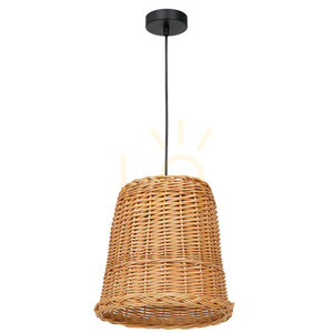 Drewno Lampa Wisząca Vimini Natural Wood 1x E27 small 6