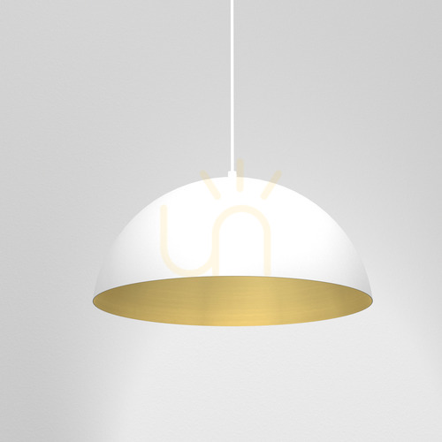 Sprawdź Lampa wisząca Milagro BETA MLP7897 biało-złota 35 cm, 1×E27
