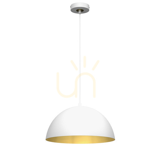 Sprawdź Lampa wisząca Milagro BETA MLP7897 biało-złota 35 cm, 1×E27