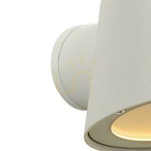 Kinkiet zewnętrzny Lucide Dingo biały LED GU10 IP44 5W 3000K 14881/05/31 small 3