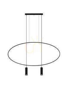 Lampa wisząca HOLAR 2 czarna small 10