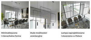 Lampa wisząca RANA 2 czarna small 7