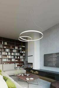 Żyrandol RIO 78 biały LED 3000K  - THORO small 15