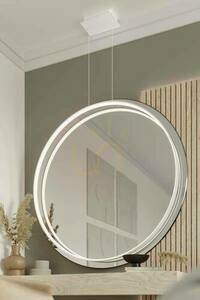 Lampa wisząca RIO 78 biały LED 4000K  - THORO small 4