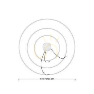 Żyrandol RIO 3 55/78/110 czarny LED 3000K  - THORO small 7