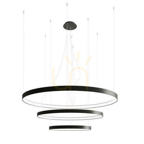 Sprawdź Żyrandol RIO 3 55/78/110 czarny LED 3000K  - THORO