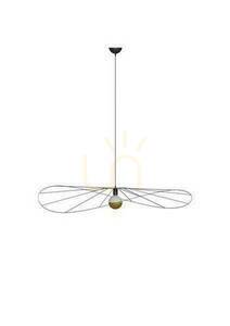 Lampa wisząca ESKOLA 70 czarna  - THORO small 0