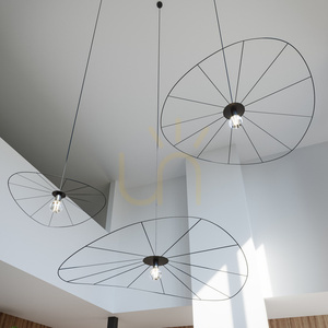 Lampa wisząca ESKOLA 110 czarna  - THORO small 3