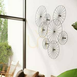 Kinkiet / Plafon SIRKEL 45 czarny  - THORO small 1