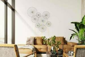 Kinkiet / Plafon SIRKEL 45 czarny  - THORO small 3