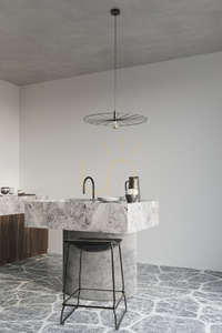 Lampa wisząca SIRKEL 30 czarny  - THORO small 2