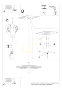 Lampa wisząca SIRKEL 60 czarny  - THORO small 6