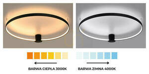 Lampa wisząca RIO 110 czarny LED 3000K  - THORO small 19