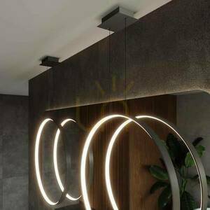 Lampa wisząca RIO 110 czarny LED 3000K  - THORO small 4