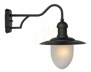 Kinkiet zewnętrzny Lucide Aruba czarny IP44 metal 24W E27 11871/01/30 small 0